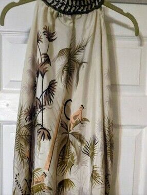 NWT America & Beyond Olivia Printed Cover Up